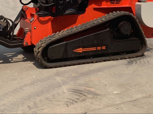 Fire fighting robot crawler tracked undercarriage