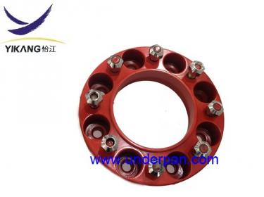 Wheel spacer for skid steer loader