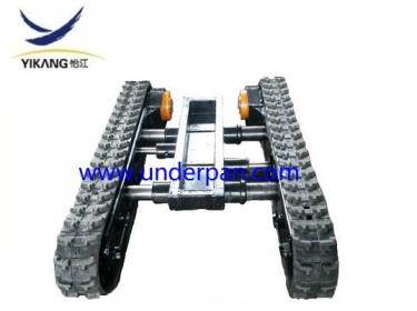 7 tons scalability rubber track base undercarriage