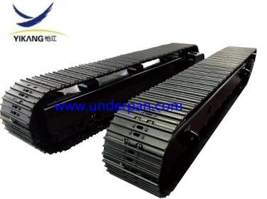 Load capacity 30 - 150 ton custom mobile crusher steel track undercarriage