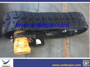 Best price mini crawler rubber track undercarriage for robot
